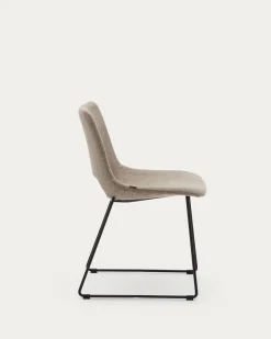Kave Home Eetkamerstoel Zahara Bruin