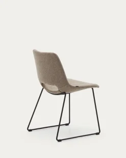 Kave Home Eetkamerstoel Zahara Bruin