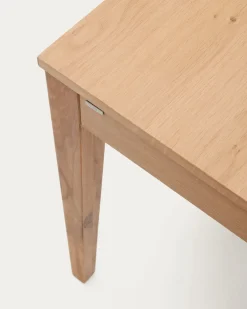 Kave Home Eetkamertafel Yain Uitschuifbaar Eikenfineer 160-220cm