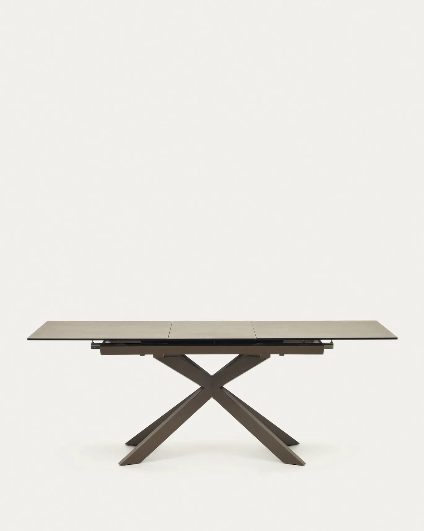 Kave Home Eettafel Atminda Uitschuifbaar Bruin 160-210cm