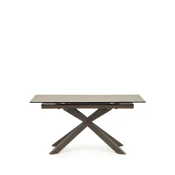 Kave Home Eettafel Atminda Uitschuifbaar Bruin 160-210cm