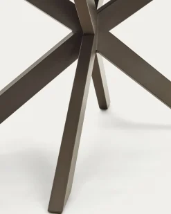 Kave Home Eettafel Atminda Uitschuifbaar Bruin 160-210cm