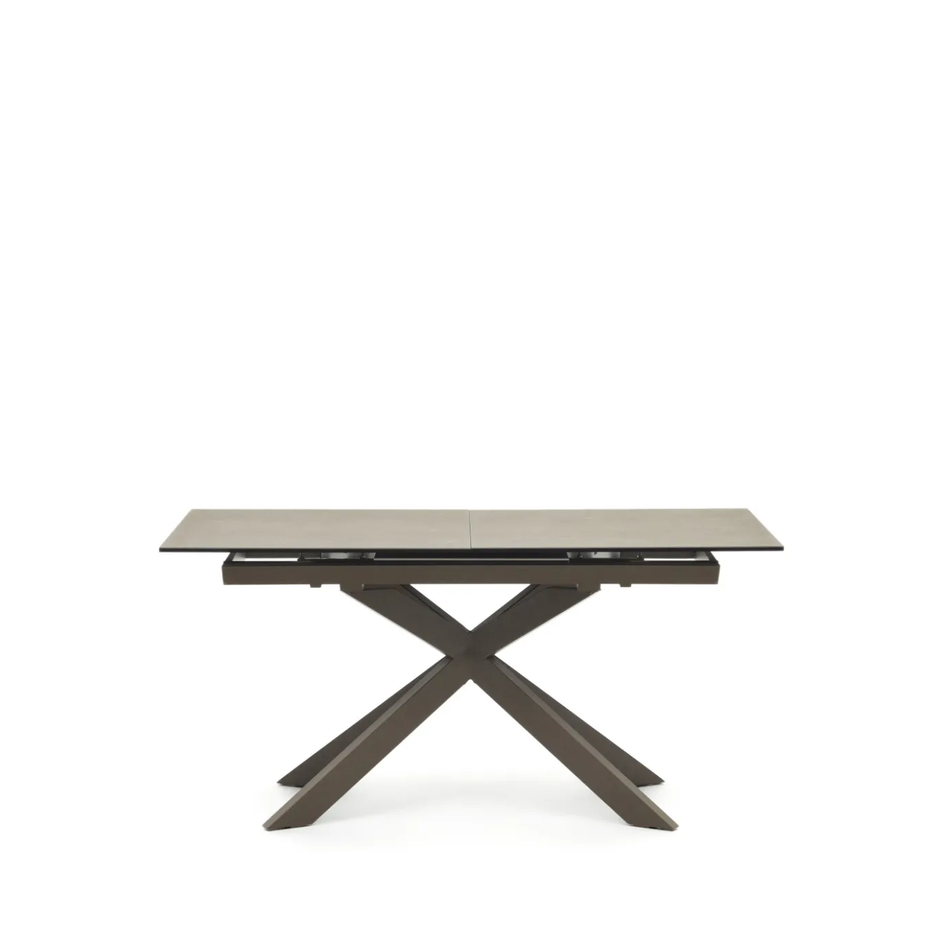 Kave Home Eettafel Atminda Uitschuifbaar Bruin 160-210cm