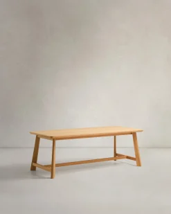 Kave Home Eettafel Idun Eiken Naturel 220cm