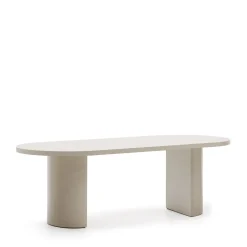 Kave Home Eettafel Nealy Ecru 240cm