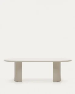 Kave Home Eettafel Nealy Ecru 240cm