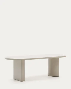 Kave Home Eettafel Nealy Ecru 240cm