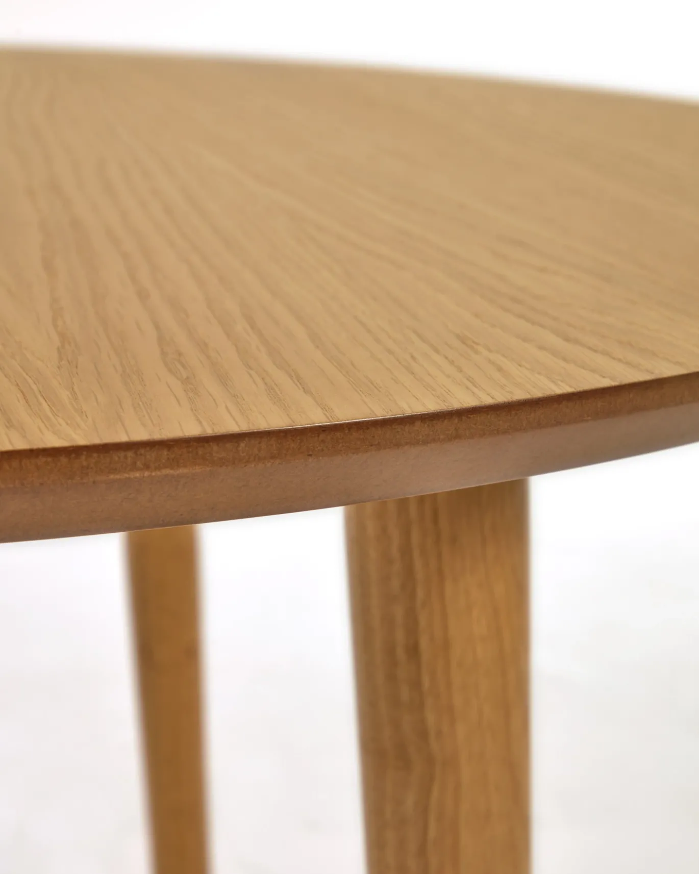 Kave Home Eettafel Oqui Ovaal Naturel Uitschuifbaar 120-200cm