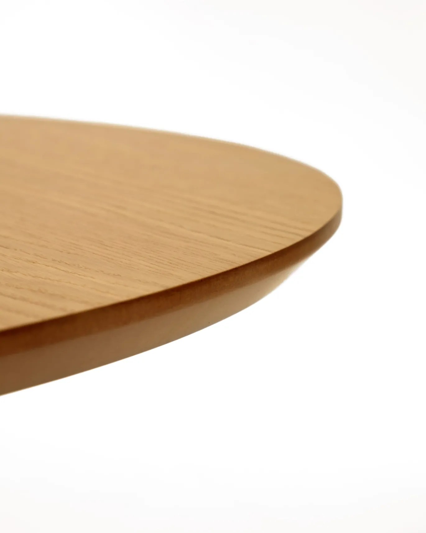 Kave Home Eettafel Oqui Rond Uitschuifbaar Naturel 120-200cm