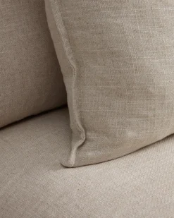 Kave Home Fauteuil Anarela Linnen Beige 90cm