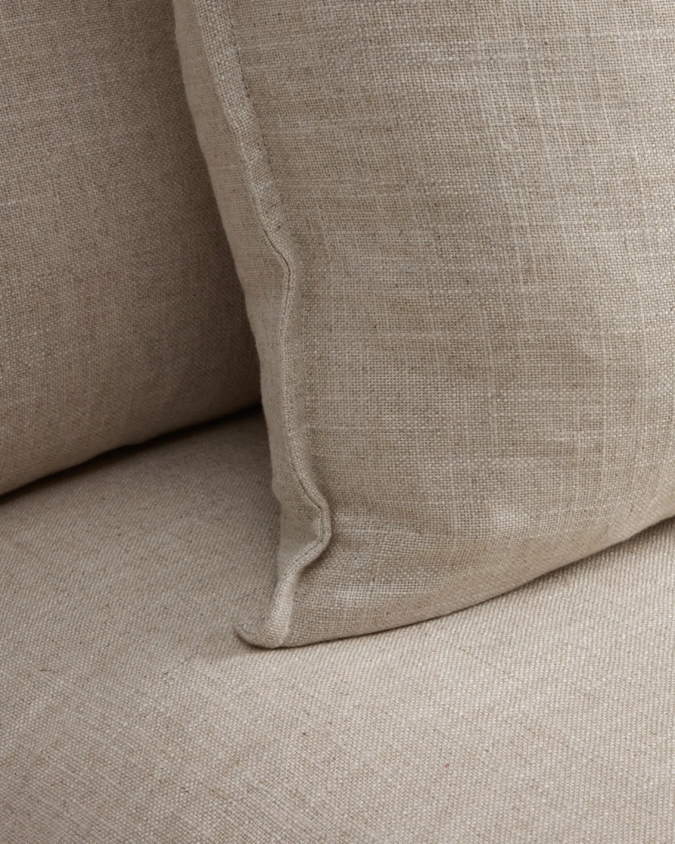 Kave Home Fauteuil Anarela Linnen Beige 90cm