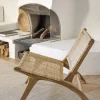 Kave Home Fauteuil Beida Massief Teakhout