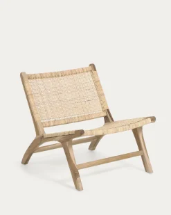 Kave Home Fauteuil Beida Massief Teakhout