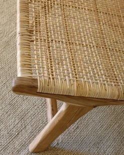 Kave Home Fauteuil Beida Massief Teakhout