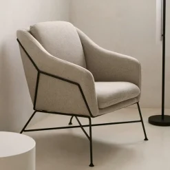 Kave Home Fauteuil Brida Beige