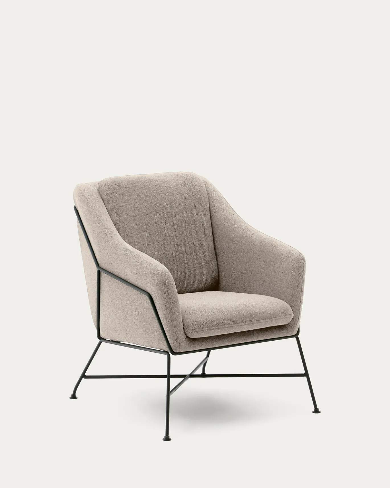 Kave Home Fauteuil Brida Beige