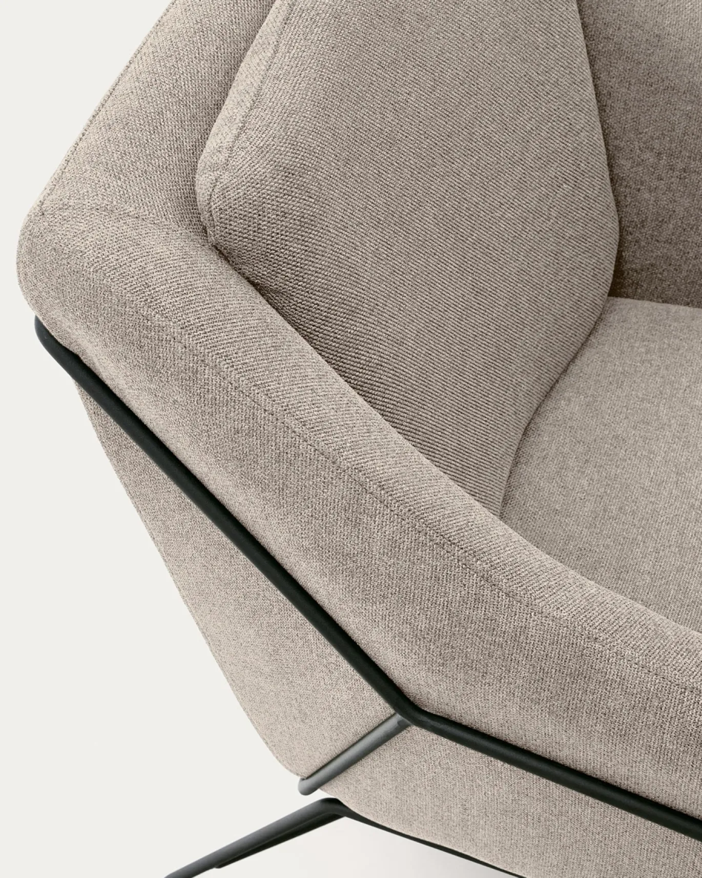 Kave Home Fauteuil Brida Beige