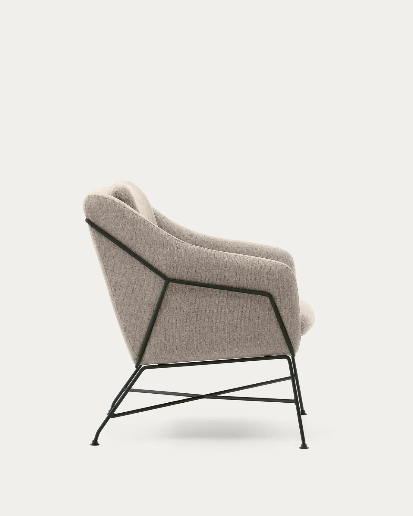 Kave Home Fauteuil Brida Beige