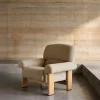 Kave Home Fauteuil Cabana Chenille Beige