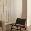 Kave Home Fauteuil Calixta Leer Zwart