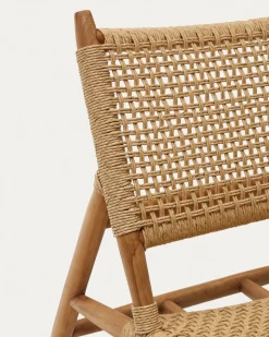 Kave Home Fauteuil Codolar Massief Teakhout