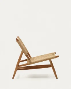 Kave Home Fauteuil Codolar Massief Teakhout