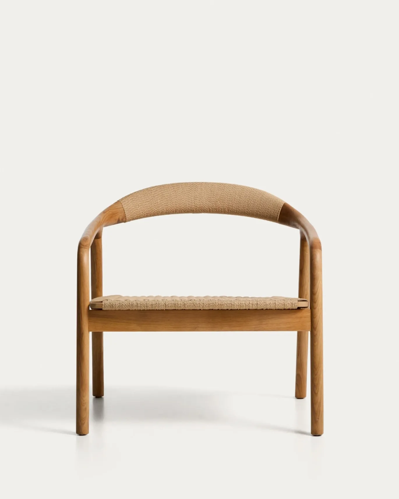 Kave Home Fauteuil Derile Eiken Naturel