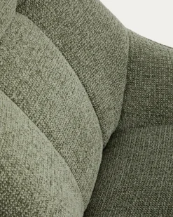 Kave Home Fauteuil Dirala Chenille Groen