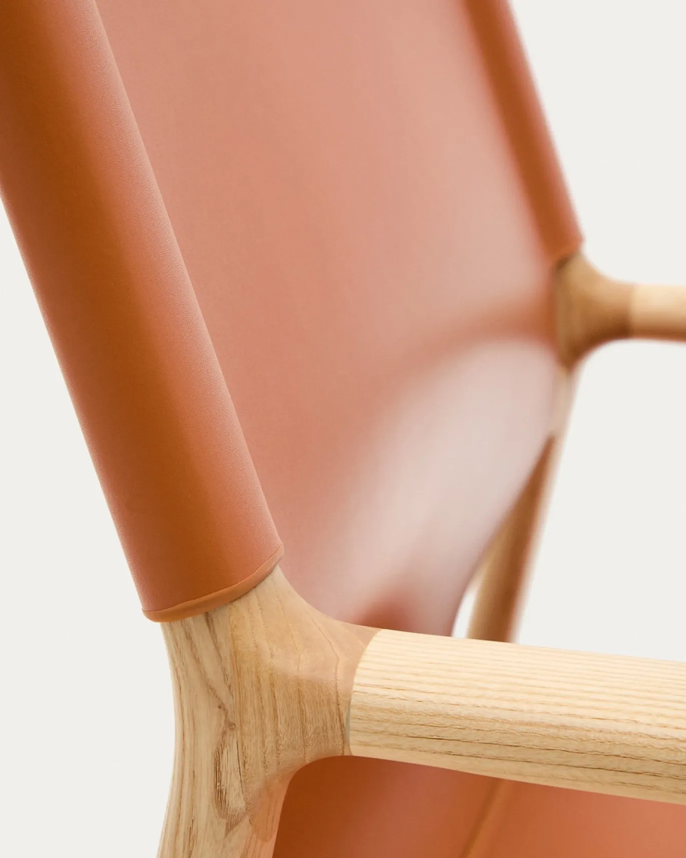 Kave Home Fauteuil Jan Lichtbruin Essenhout Naturel