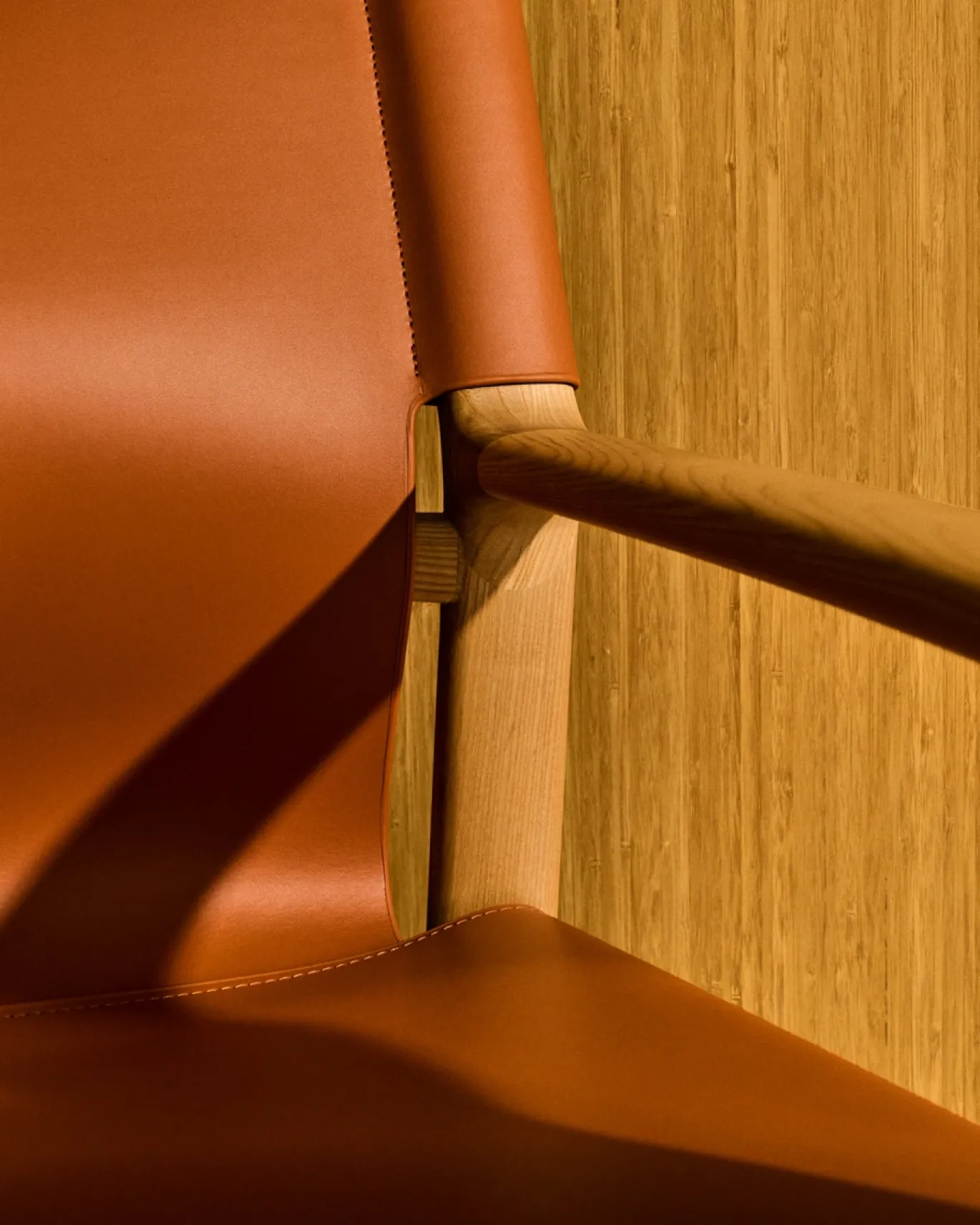 Kave Home Fauteuil Jan Lichtbruin Essenhout Naturel