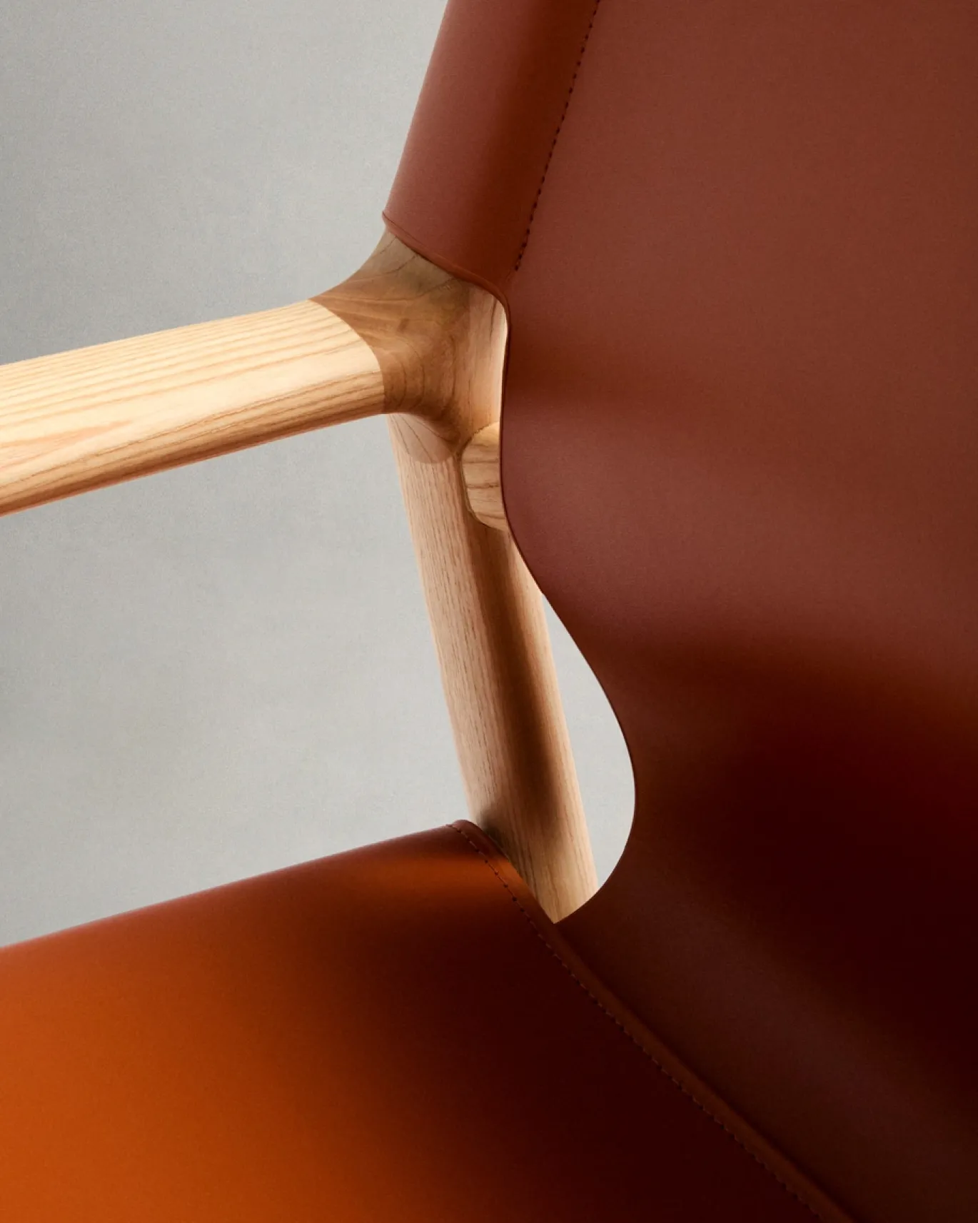 Kave Home Fauteuil Jan Lichtbruin Essenhout Naturel