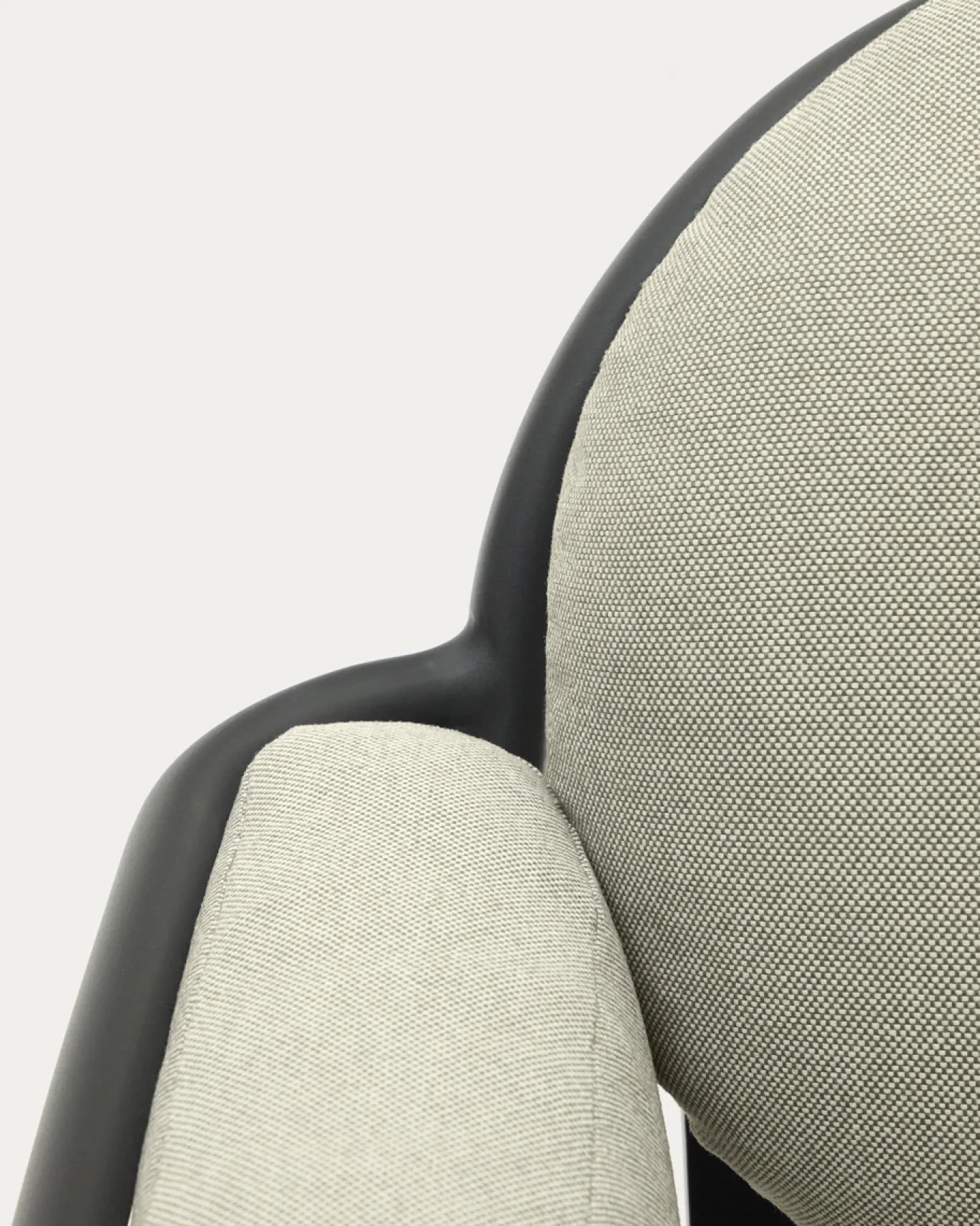 Kave Home Fauteuil Joncols Beige Outdoor Aluminium Grijs