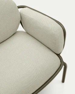 Kave Home Fauteuil Joncols Outdoor Aluminium Groen