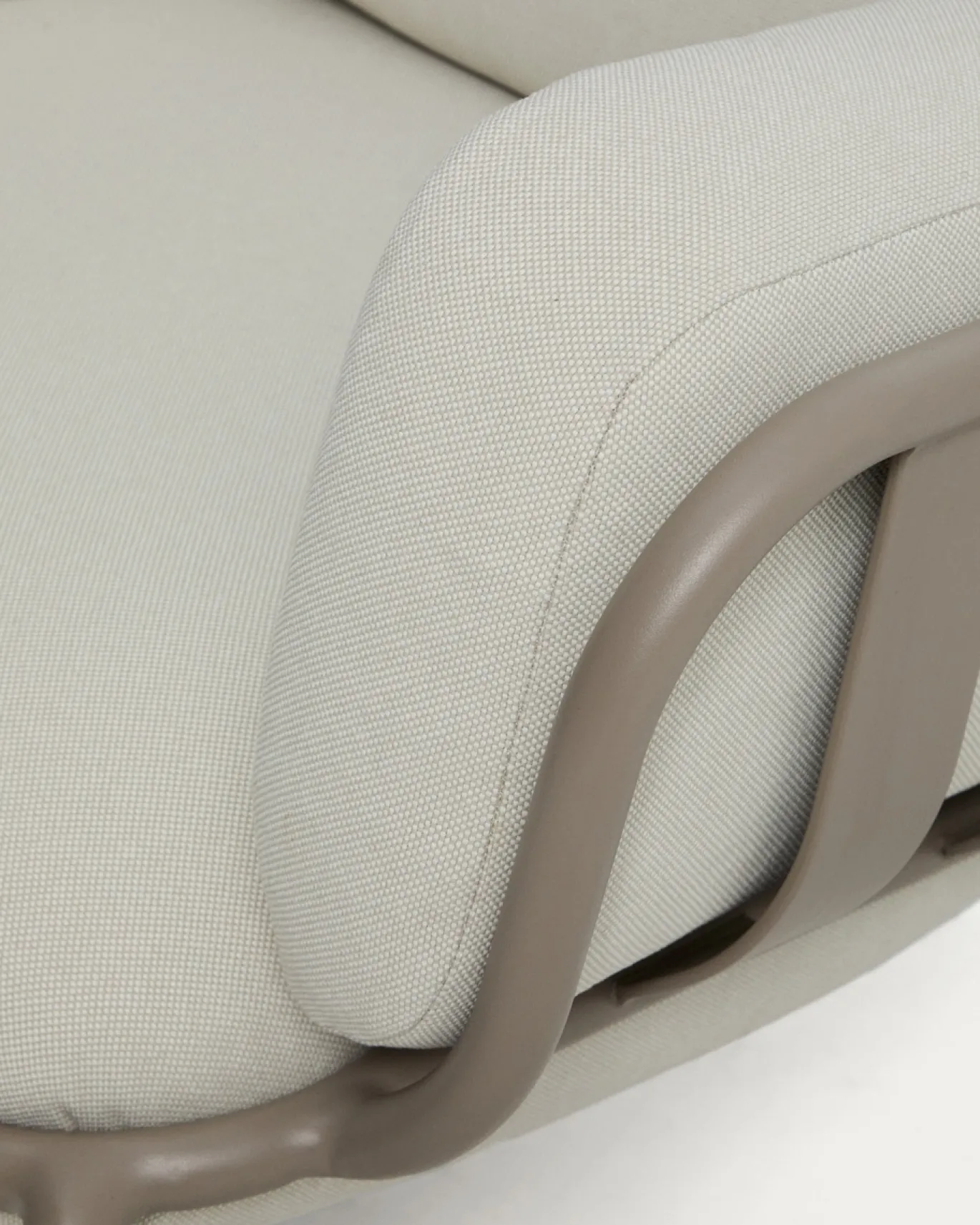Kave Home Fauteuil Joncols Outdoor Aluminium Taupe Beige