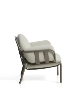 Kave Home Fauteuil Joncols Outdoor Aluminium Taupe Beige