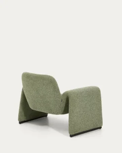 Kave Home Fauteuil Melvia Groen Chenille