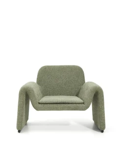 Kave Home Fauteuil Melvia Groen Chenille