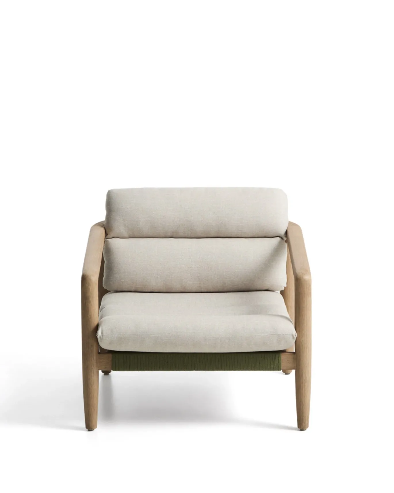 Kave Home Fauteuil Menfi Massief Acaciahout Beige