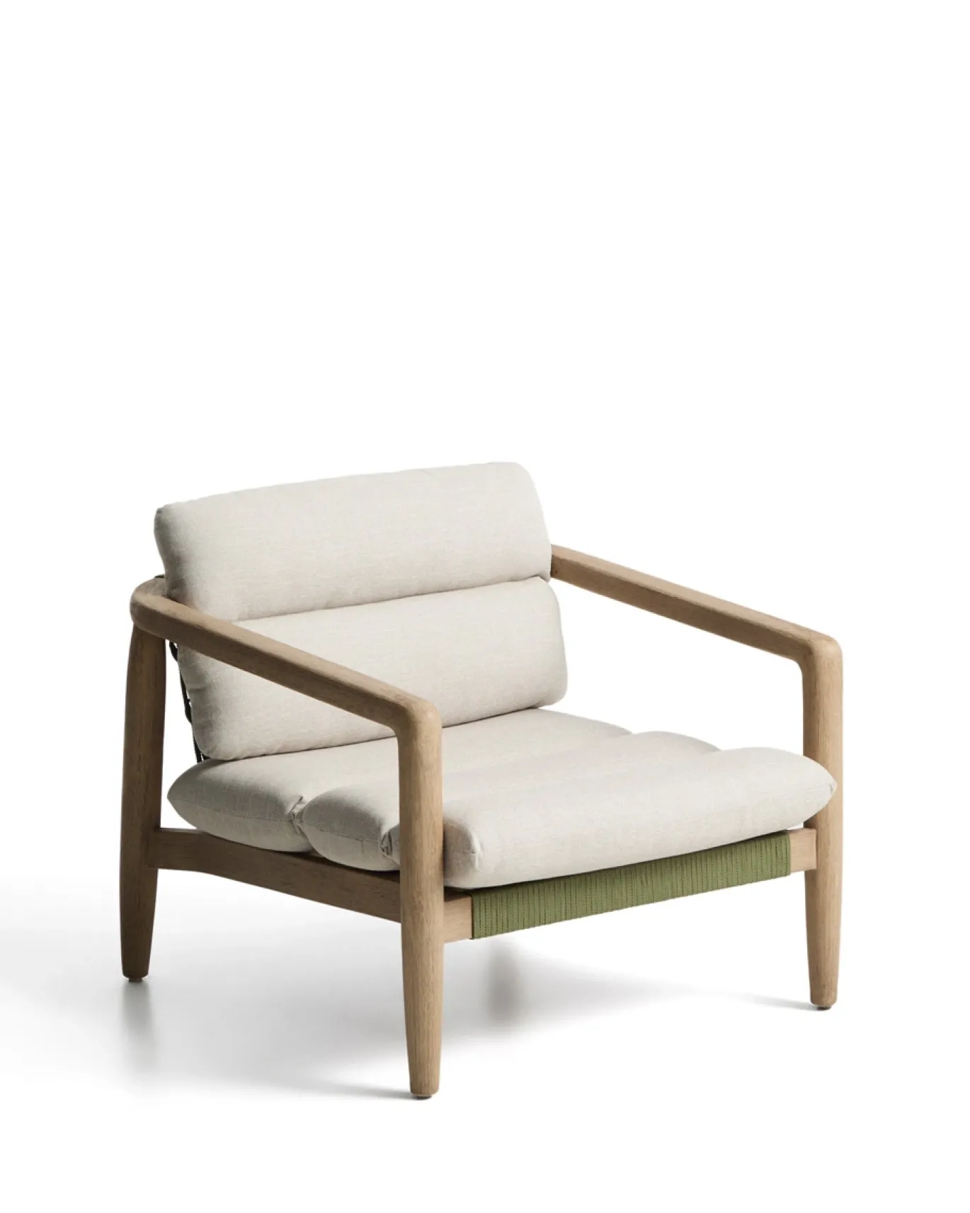 Kave Home Fauteuil Menfi Massief Acaciahout Beige