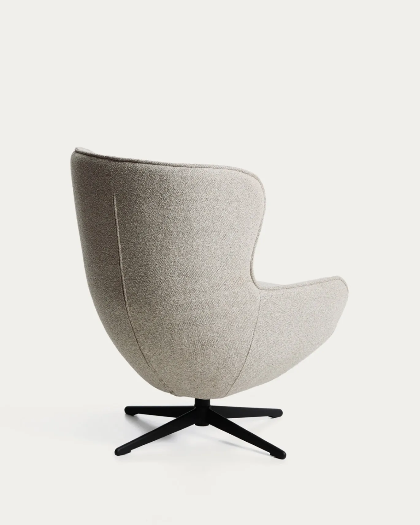 Kave Home Fauteuil Sorile Chenille Beige