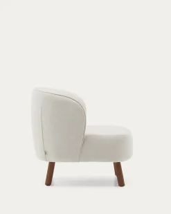 Kave Home Fauteuil Ulit Chenille Beige