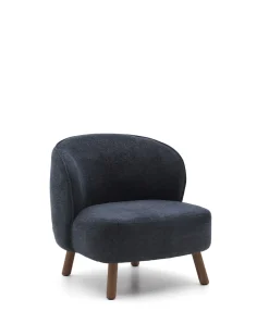 Kave Home Fauteuil Ulit Chenille Grijsblauw