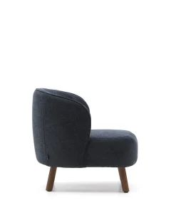 Kave Home Fauteuil Ulit Chenille Grijsblauw