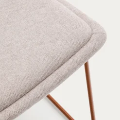 Kave Home Fauteuil Zahara Beige/Terra