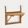 Kave Home Hangend Balkontafel Amarilis Acaciahout 50x70cm