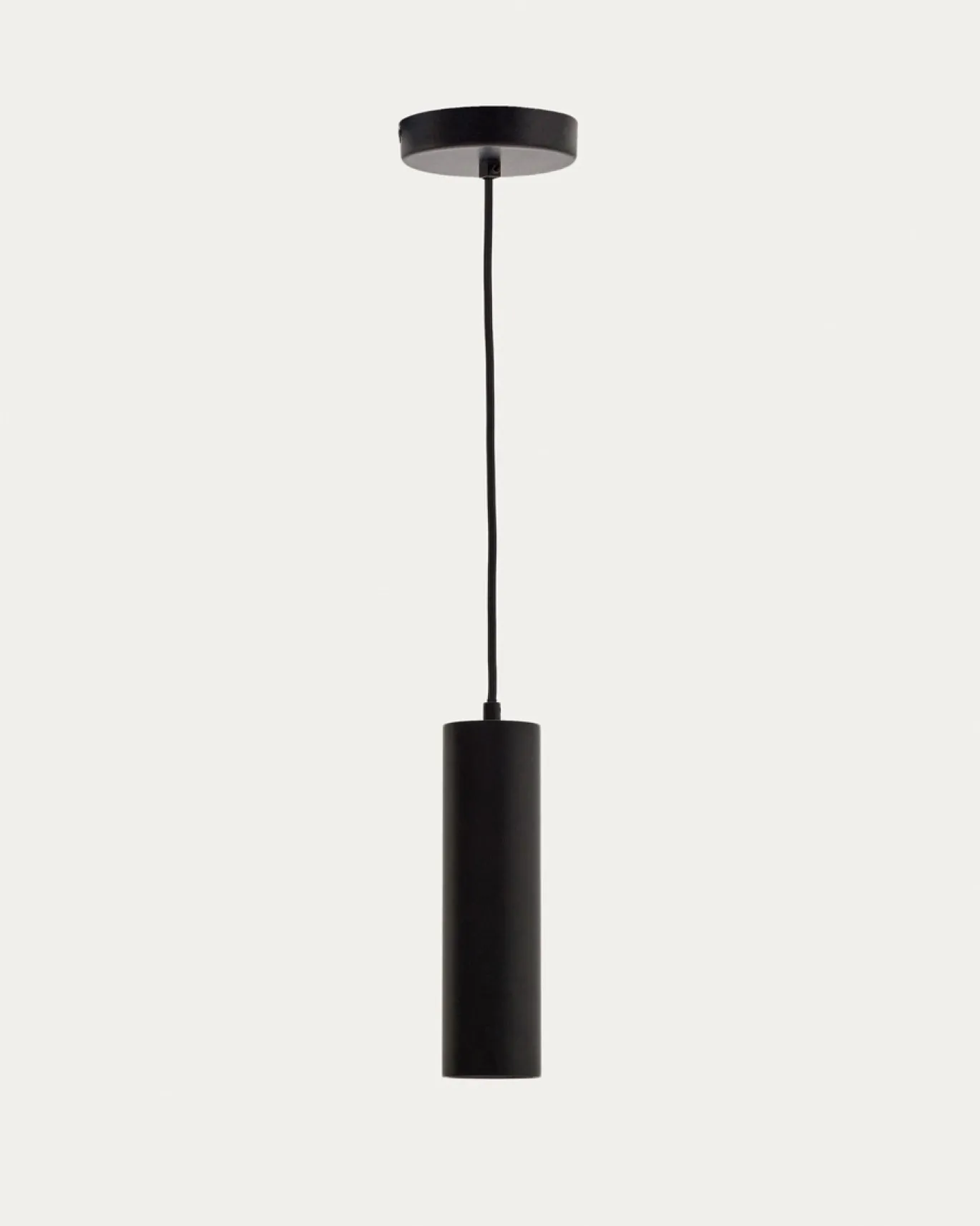Kave Home Hanglamp Andia Zwart