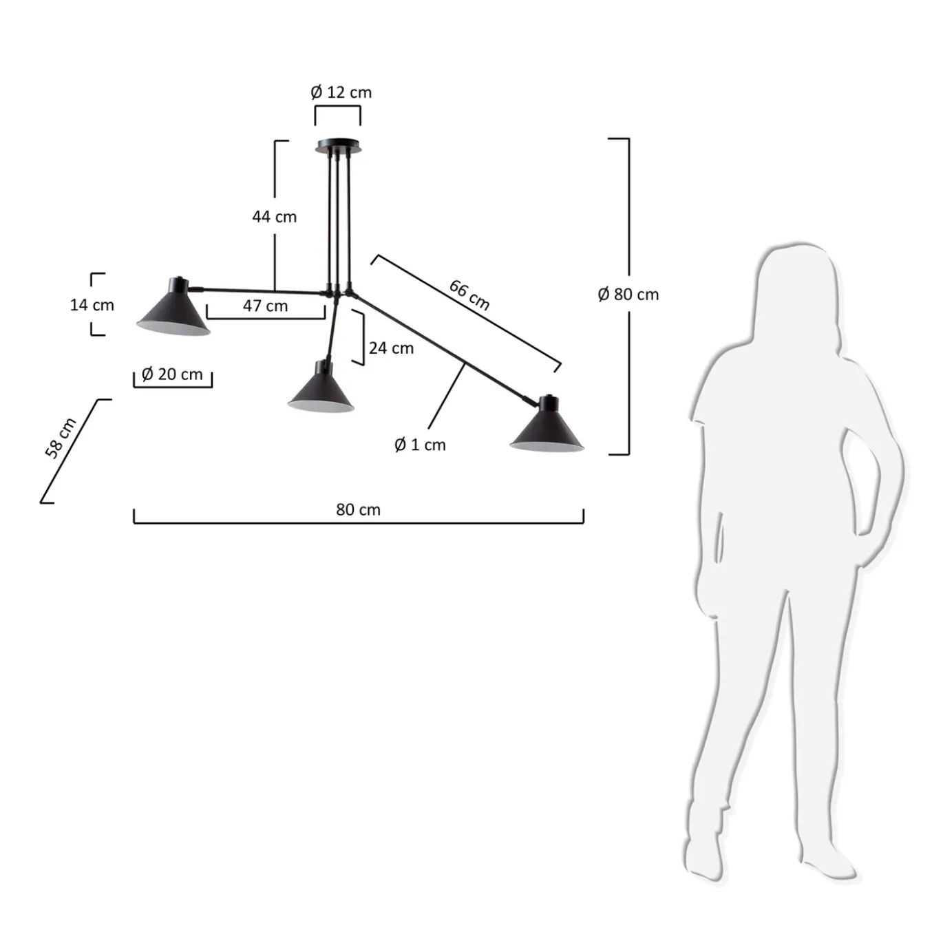 Kave Home Hanglamp Dione