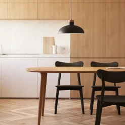 Kave Home Hanglamp Gotram Zwart