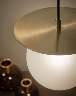 Kave Home Hanglamp Manz Goud