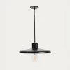 Kave Home Hanglamp Nuvira Gesatineerd Zwart Metaal